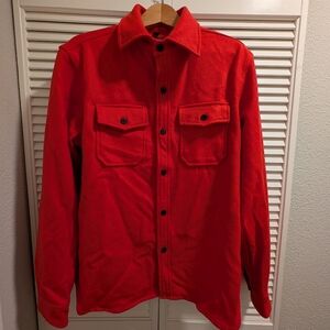 Schott NYC CPO Shirt Jacket - Orange